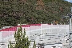 屋根の塗装のようす(11月中頃)