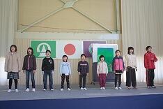 合唱の練習のようす