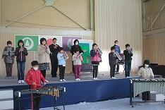 合奏の練習のようす