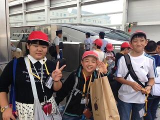 鹿児島中央駅にて