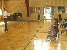 校長先生のお話