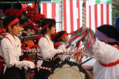 やんぼし踊り発表