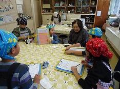 インタビューの様子