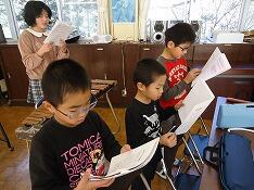 合唱の練習