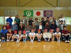 グランドゴルフ後集合写真