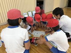 実施前の話合いの様子