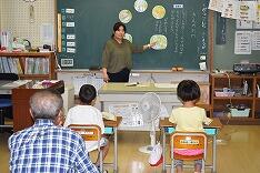 １・２年の参観授業