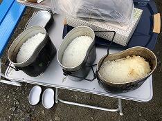 炊きあがったご飯