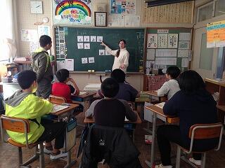 外国語活動のようす