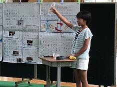 ４年生の発表の様子２