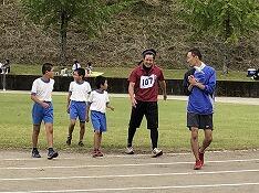 レース後の一幕
