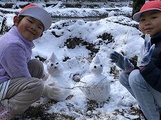 雪だるま１