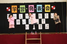 １・２年生群読