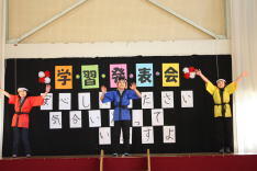 ３・４年生群読