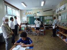 参観授業のようす(５･６年)