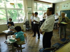 研究授業のようす(３･４年)