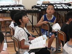 ３年生音楽のようす