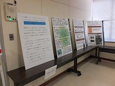 ハンセン病についてのパネル展示