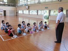 校長先生のお話