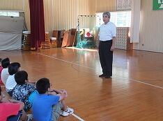 校長先生のお話