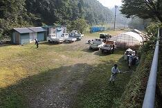 奉仕作業のようす