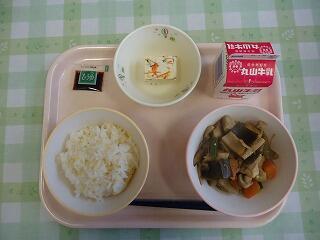 今日の給食