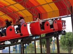 いろいろなアトラクションに乗りました