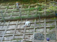 奉仕作業のようす