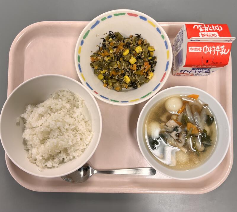 ●高菜そぼろ丼