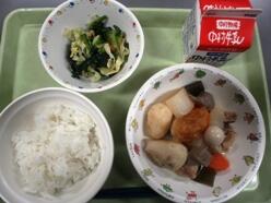 今日の給食