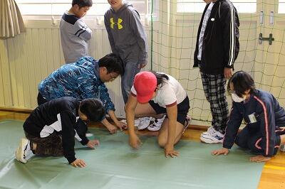 先輩のために頑張ります