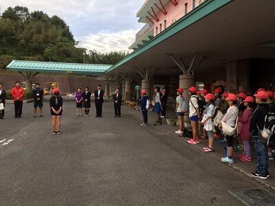 ホテルの方お世話になりました