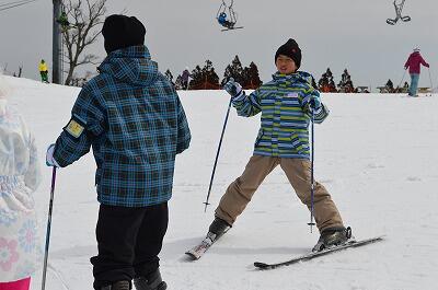 俺の華麗な滑りを見せてやるぜ！