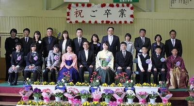 松尾小学校第140回卒業証書授与式
