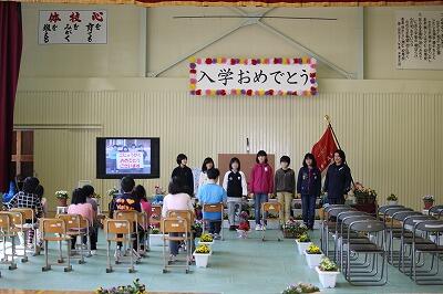 １年生～。まってるよ～。