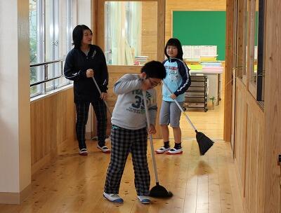 きれいにするぞー