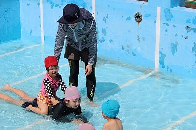 親ガメの上に子ガメを乗せてー