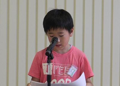 4年生　兄弟のリーダーになります！