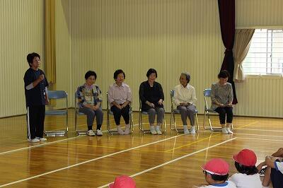 シルバー会の皆さん。とってもお元気です。