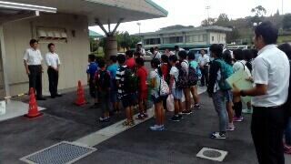 ホテル到着のあいさつ