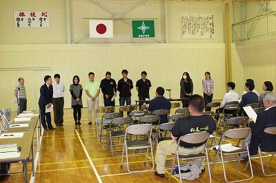 昨年度役員の皆さん。ありがとうございました。