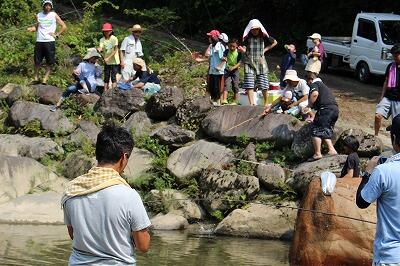 なかなか釣れんど