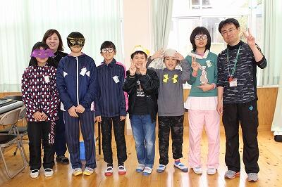 記念に、はいポーズ。