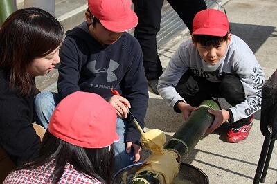 生地を塗って・・・