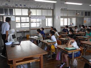 プログラミング学習のようす