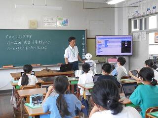 プログラミング学習のようす