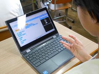 プログラミング学習のようす