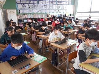 プログラミング学習のようす