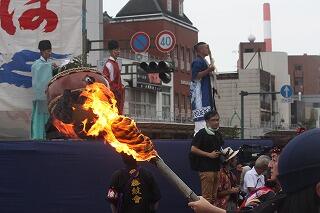 まつりのべおかのようす