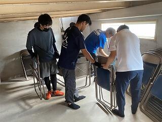 ピカピカ大作戦のようす